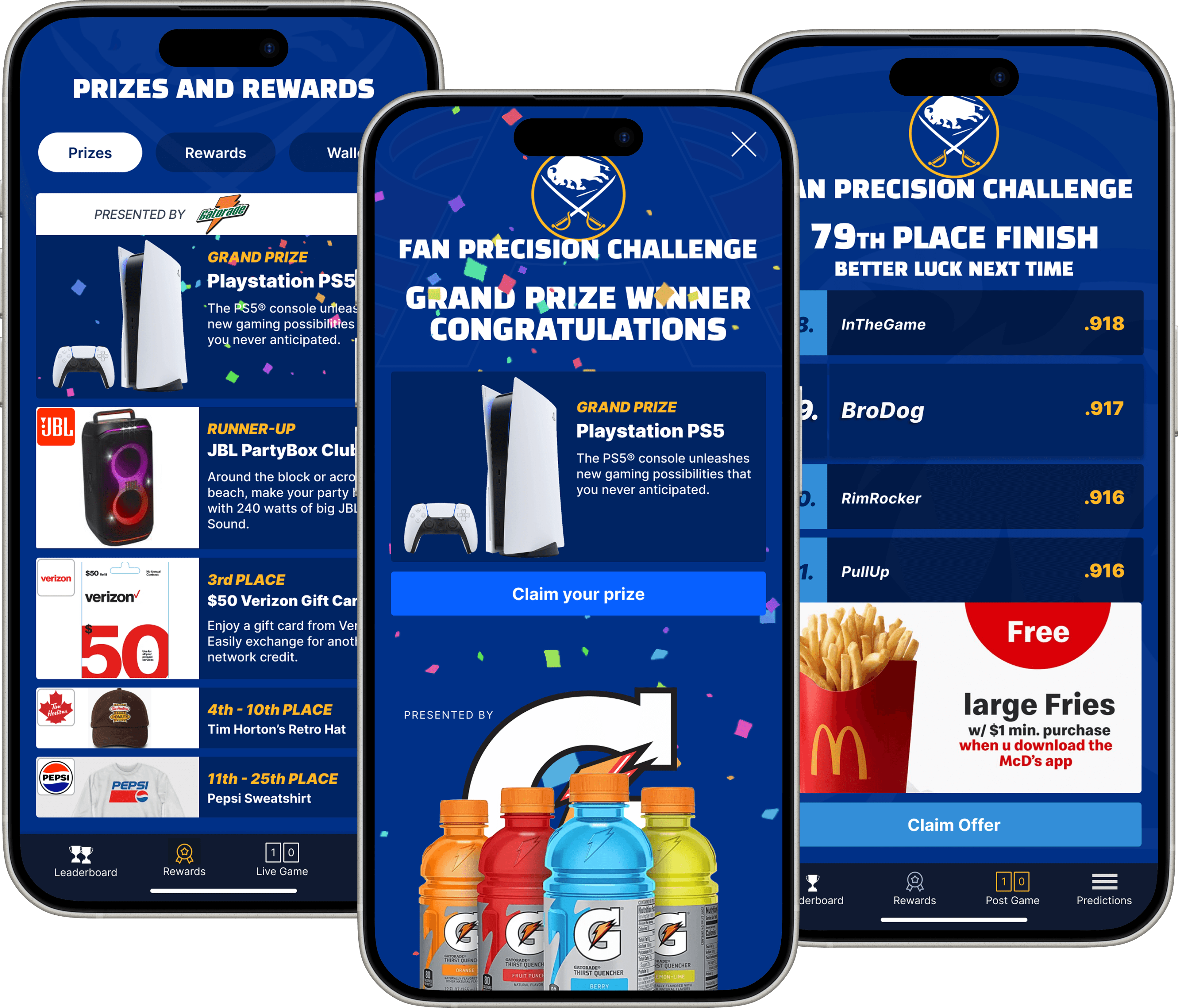 Rewards, Prizes and Activation